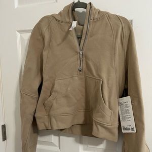 NWT Lululemon Scuba Oversized Half Zip Hoodie  Size XS/S